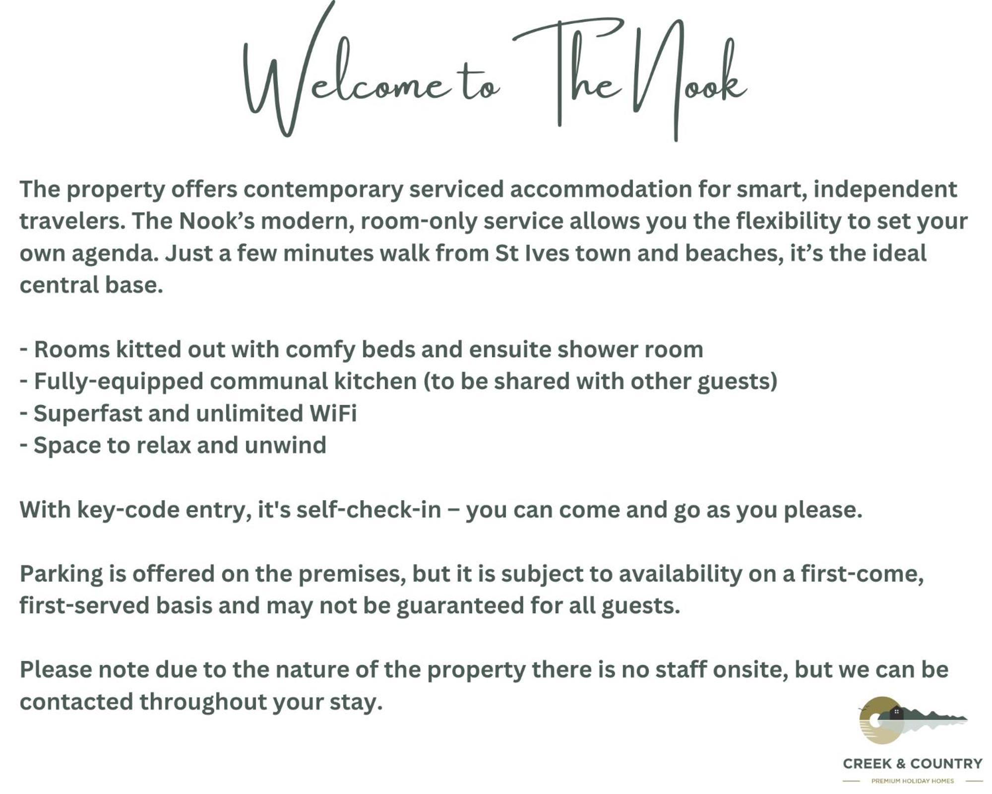 The Nook - Self Serviced Accommodation St Ives Esterno foto